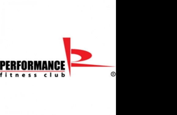 performance fitness club Logo