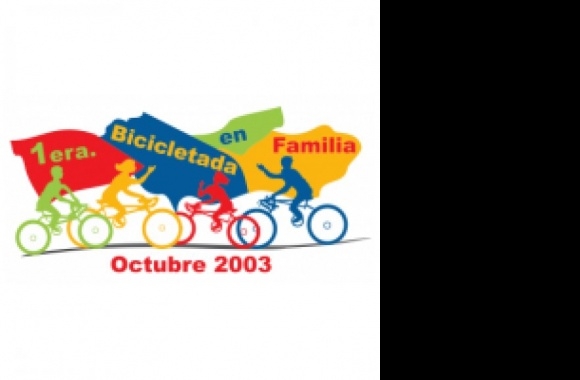 Primera Bicicletada en Familia Logo download in high quality