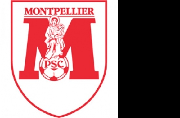 PSC Montpellier (80's logo) Logo download in high quality