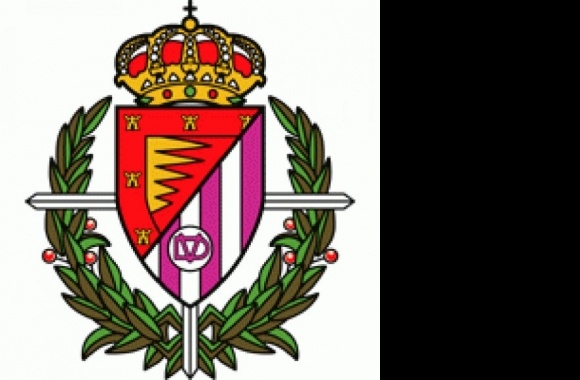 Real Valladolid (90's logo) Logo download in high quality