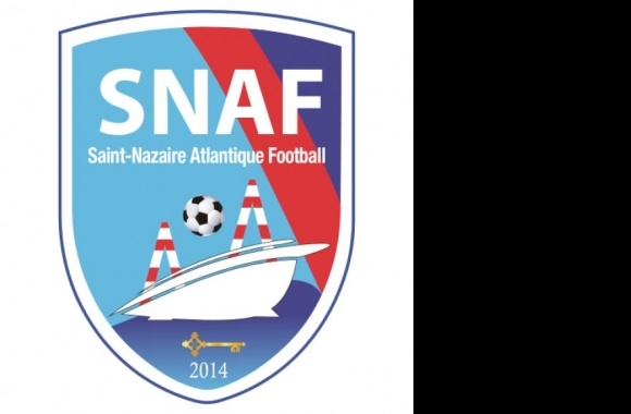 Saint-Nazaire Atlantique Football Logo download in high quality