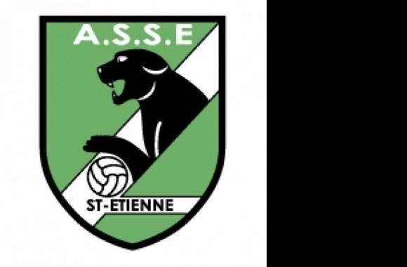 Sent-Etienne (old logo) Logo download in high quality
