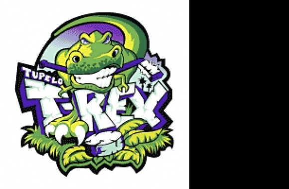Tupelo T-Rex Logo download in high quality