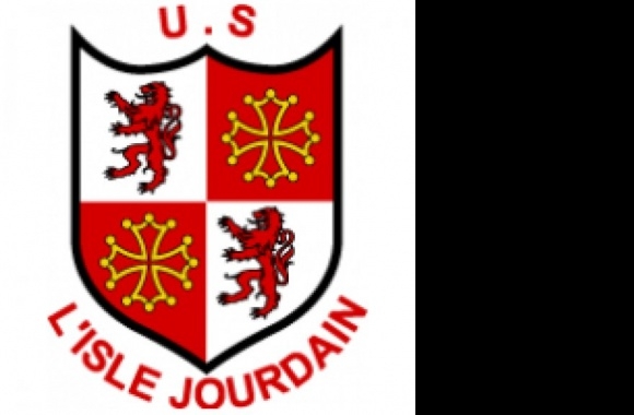 US L'Isle-Jourdain Logo download in high quality