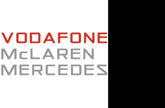 Vodafone McLaren Mercedes Logo download in high quality