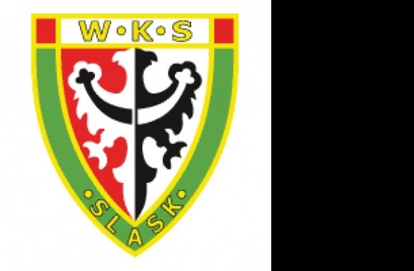 WKS Slask Wroclaw (logo of 80's) Logo download in high quality