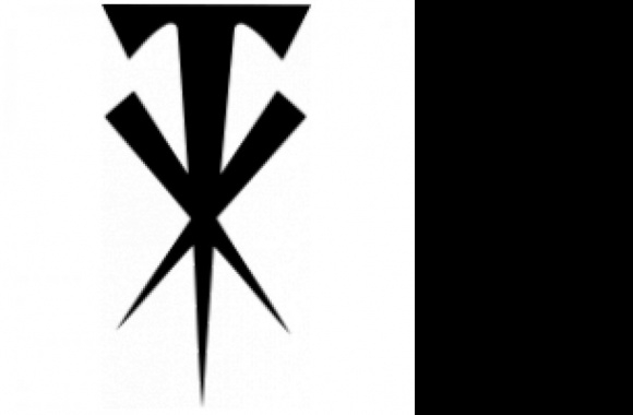 WWE - Undertaker Crossed T Logo Logo download in high quality