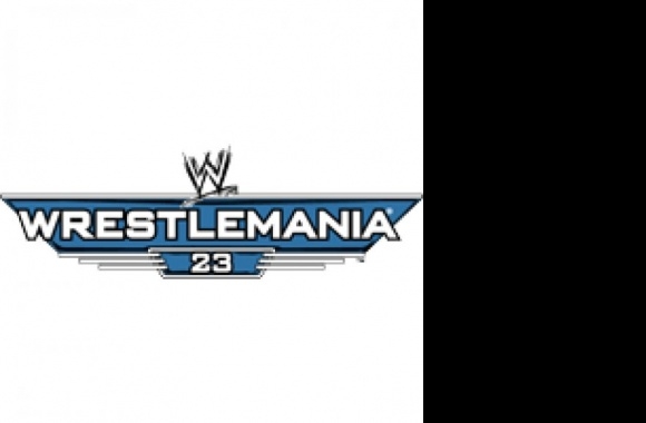 WWE WrestleMania 23 Logo download in high quality